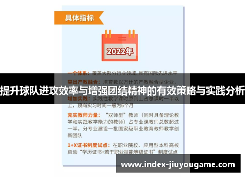提升球队进攻效率与增强团结精神的有效策略与实践分析