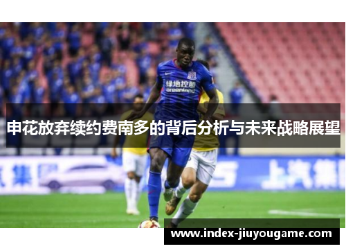 申花放弃续约费南多的背后分析与未来战略展望