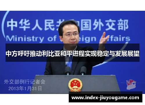 中方呼吁推动利比亚和平进程实现稳定与发展展望